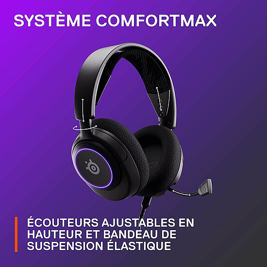 Casque micro SteelSeries Arctis Nova 3 - Autre vue