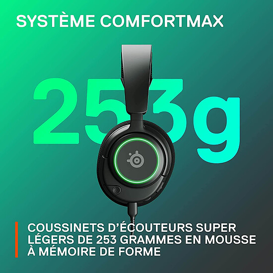 Casque micro SteelSeries Arctis Nova 3 - Autre vue