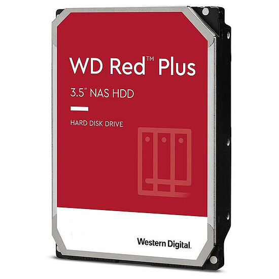Disque dur interne Western Digital WD Red Plus 4 To - 128 Mo  - Autre vue