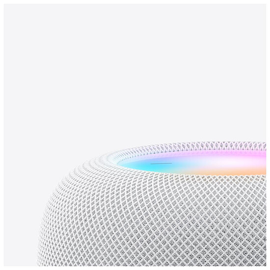 Système Audio Multiroom Apple HomePod Blanc (2025) - Enceinte connectée  - Autre vue