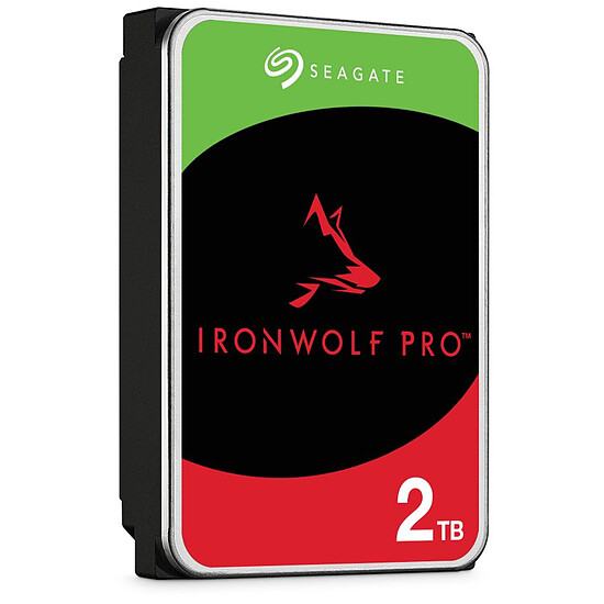 Disque dur interne Seagate IronWolf Pro - 2 To - 256 Mo - Autre vue