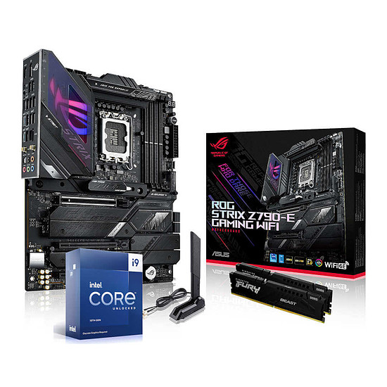 Kit upgrade PC Intel Core i9 13900KF - Asus Z790 - RAM 32 Go DDR5
