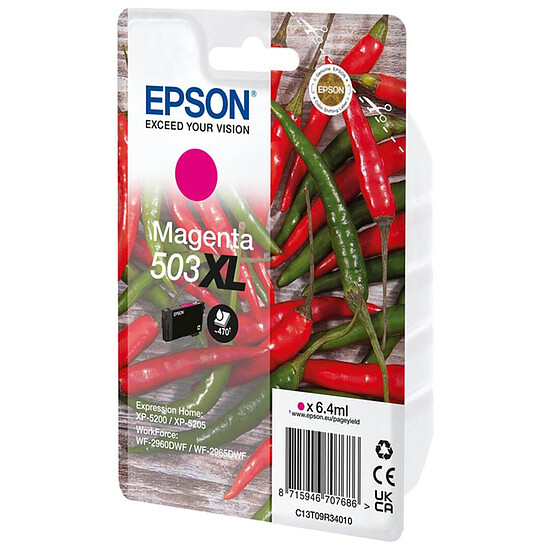 Cartouche d'encre Epson Piment 503XL Magenta - Autre vue