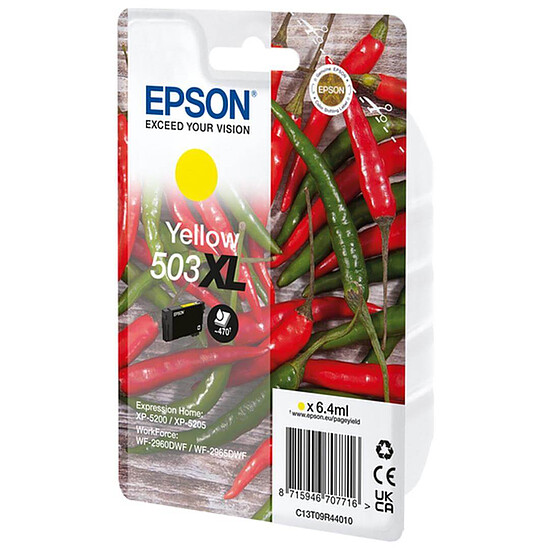 Cartouche d'encre Epson Piment 503XL Jaune - Autre vue