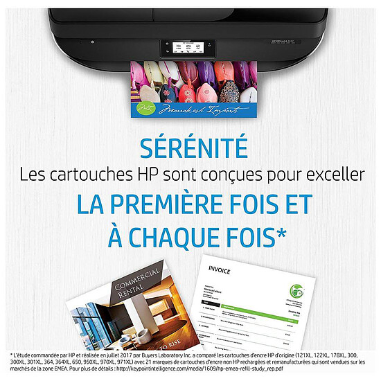 Cartouche d'encre HP DesignJet 712 (3ED67A) - Cyan - Autre vue