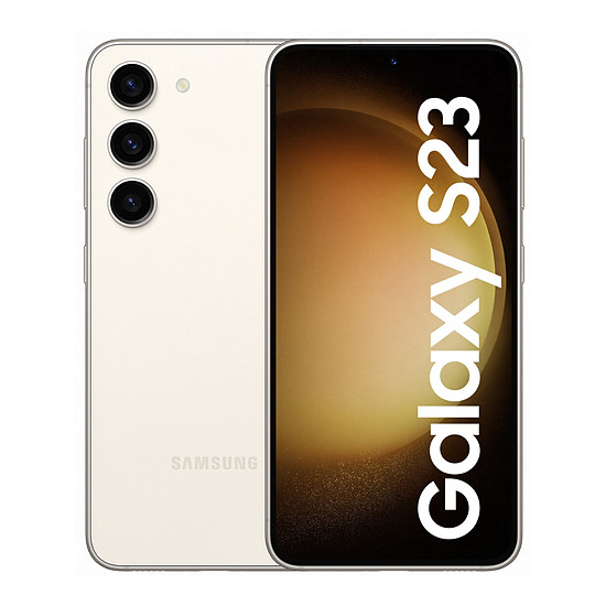 Smartphone Samsung Galaxy S23 5G (Creme) - 128 Go - 8 Go
