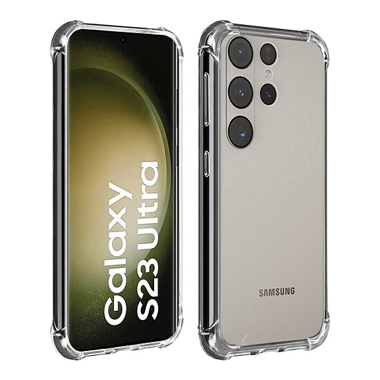 Coque et housse Akashi Coque TPU Angles Renforcés (transparent) - Samsung Galaxy S23 Ultra