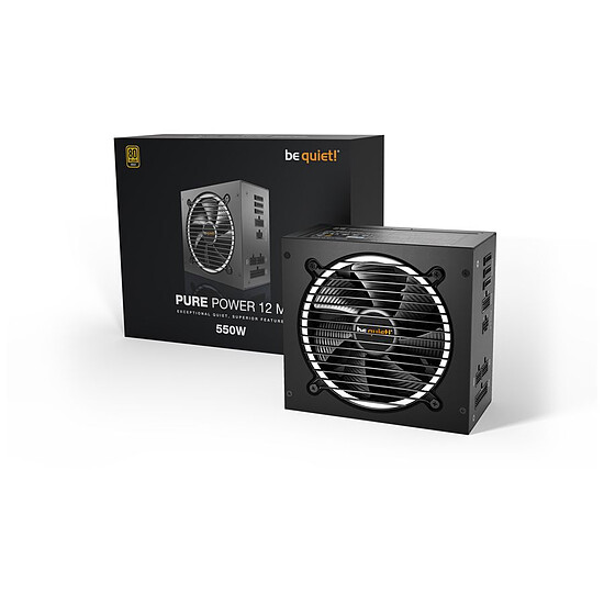 Alimentation PC be quiet! Pure Power 12 M 550W - Autre vue