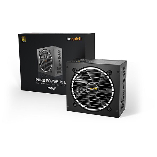 Alimentation PC be quiet! Pure Power 12 M 750W