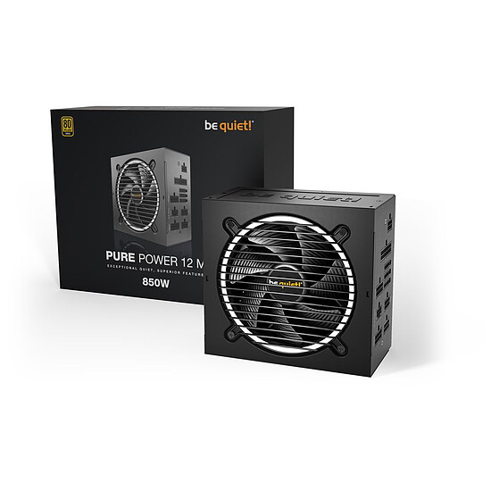 Alimentation PC be quiet! Pure Power 12 M 850W