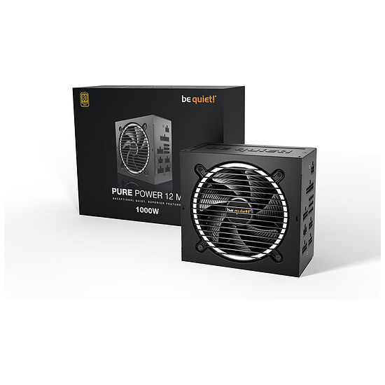 Alimentation PC be quiet! Pure Power 12 M 1000W - Autre vue