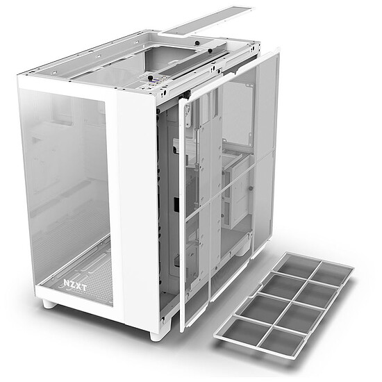 Boîtier PC NZXT H9 Elite - Blanc - Autre vue