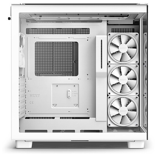 Boîtier PC NZXT H9 Elite - Blanc - Autre vue