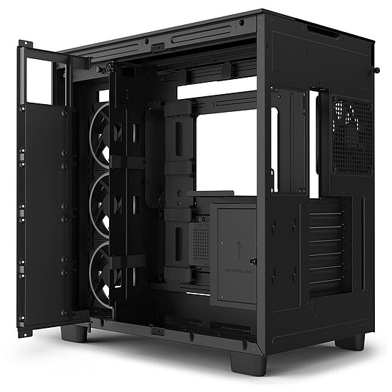 Boîtier PC NZXT H9 Elite - Noir - Autre vue