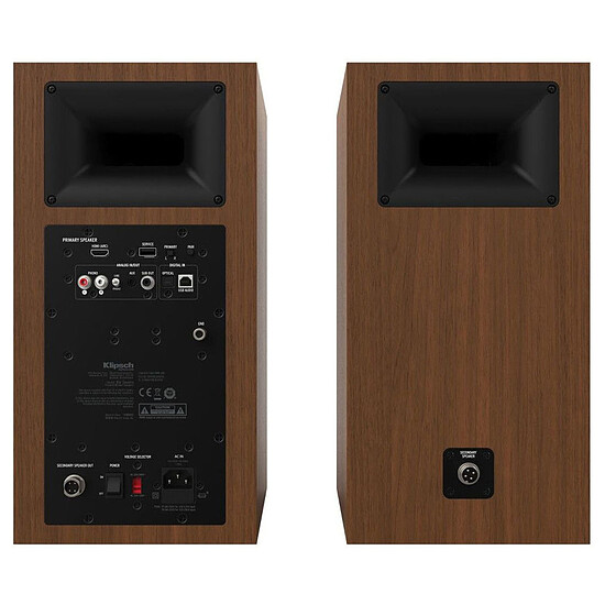 Enceinte sans fil Klipsch The Sevens Noyer - Enceinte compacte  - Autre vue