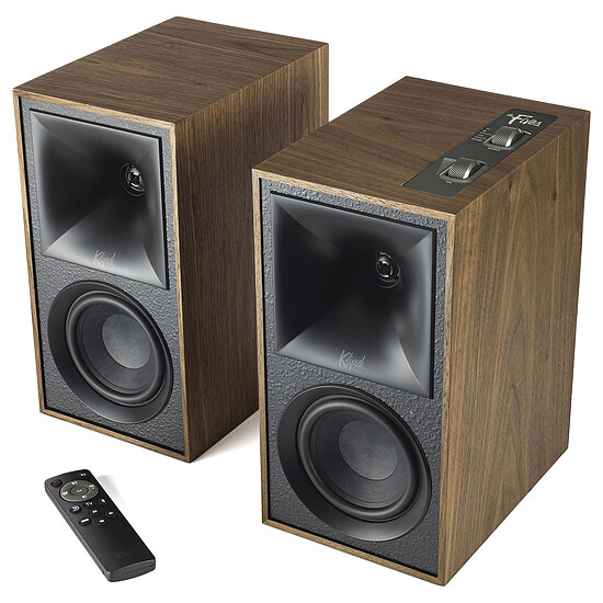Enceinte sans fil Klipsch The Fives Noyer - Enceinte compacte  - Autre vue