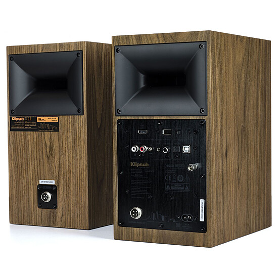 Enceinte sans fil Klipsch The Fives Noyer - Enceinte compacte  - Autre vue