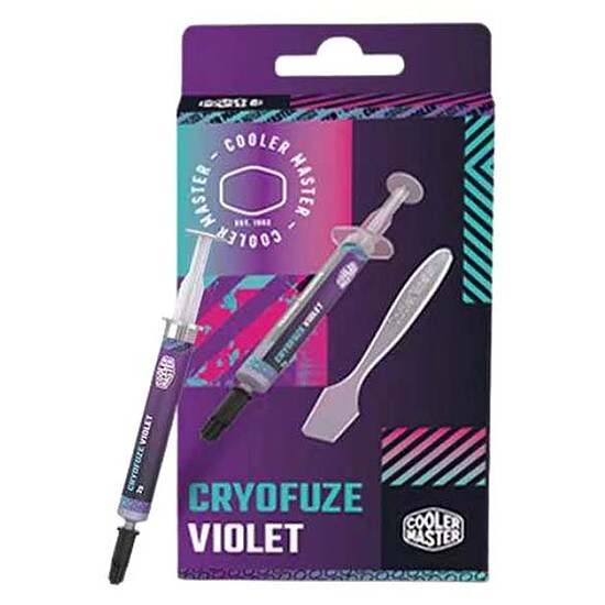 Pâte thermique PC Cooler Master CryoFuze Violet - 0,7 g - Autre vue