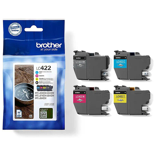 Cartouche d'encre Brother LC422VAL - Autre vue