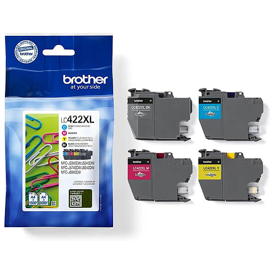 Cartouche d'encre Brother LC422XLVAL - Autre vue