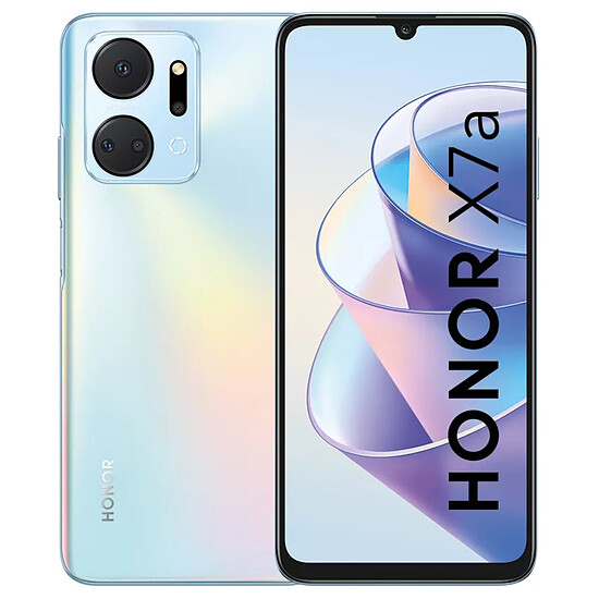 Smartphone Honor X7a 4G (Argent) - 128 Go - 4 Go