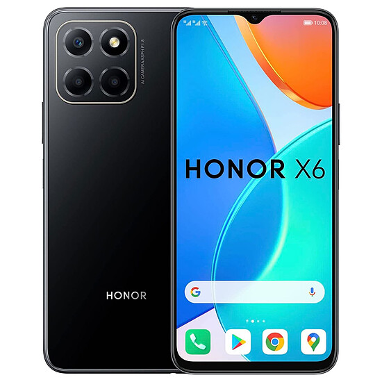 Smartphone Honor X6 4G (Noir) - 64 Go - 4 Go 
