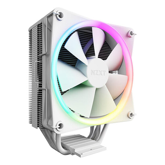 Refroidissement processeur NZXT T120 RGB - Blanc