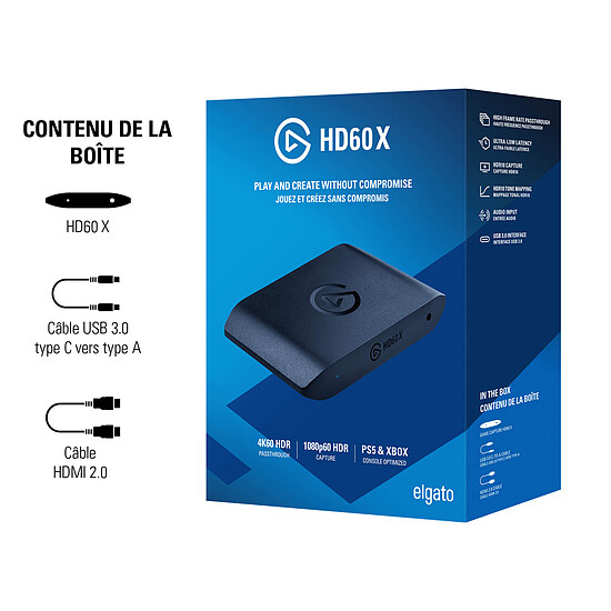 Montage et acquisition vidéo Elgato Game Capture HD60 X - Autre vue