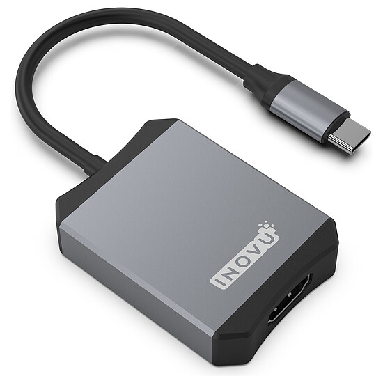 Adaptateur HDMI INOVU Adaptateur USB-C vers HDMI 4K @ 60 Hz - Autre vue