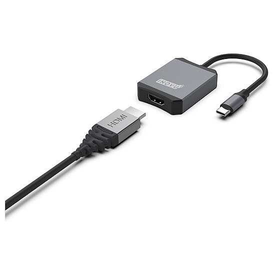 Adaptateur HDMI INOVU Adaptateur USB-C vers HDMI 4K @ 60 Hz - Autre vue