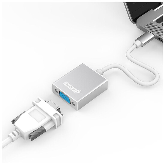 Adaptateur VGA INOVU Adaptateur USB-C vers VGA - Autre vue