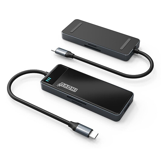 Station d'accueil PC portable INOVU Station d'accueil USB-C 6 en 1 (HDMI/USB/SD) - Autre vue