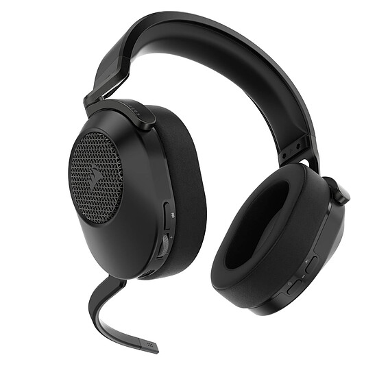 Casque micro Corsair HS65 Wireless V2 - Noir - Autre vue