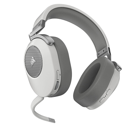 Casque micro Corsair HS65 Wireless V2 - Blanc - Autre vue