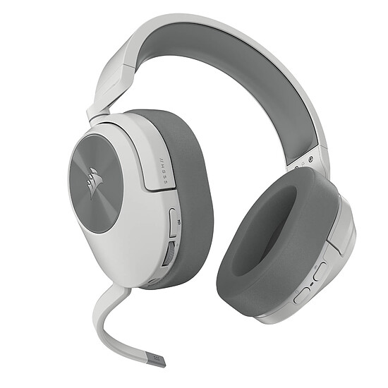 Casque micro Corsair HS55 Wireless - Blanc - Autre vue