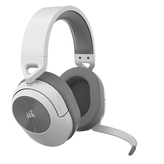 Casque micro Corsair HS55 Wireless - Blanc - Autre vue