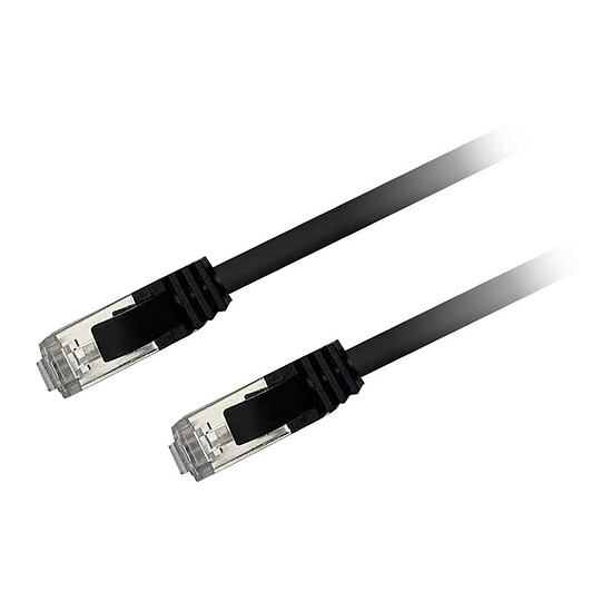 Câble RJ45 Textorm Câble RJ45 CAT 6 FTP (noir) - 5 m - Autre vue