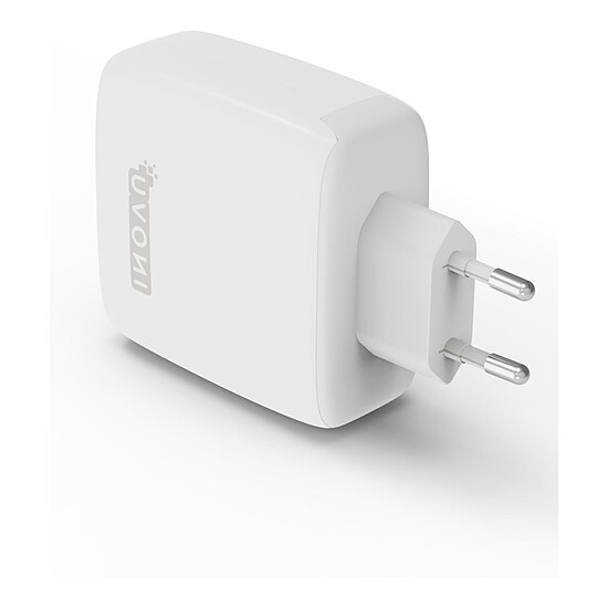 Chargeur INOVU Chargeur Secteur 100W  3 en 1 (USB-A + 2 x USB-C) Power Delivery, GaN - Autre vue