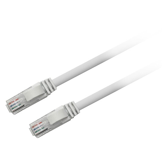 Câble RJ45 Textorm Câble RJ45 CAT 6 UTP (blanc) - 3 m - Autre vue