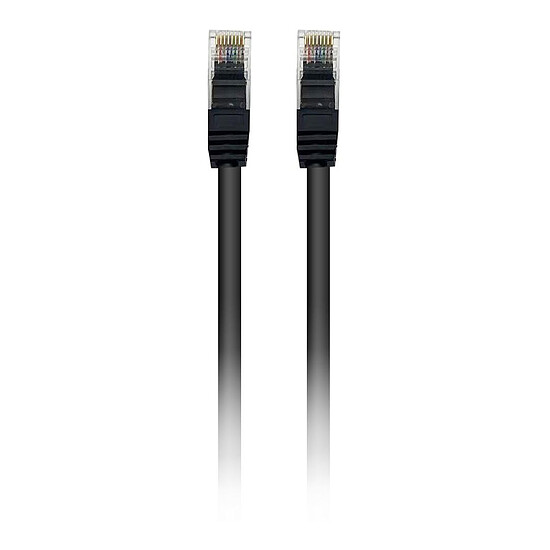 Câble RJ45 Textorm Câble RJ45 CAT 6 UTP (noir) - 2 m - Autre vue