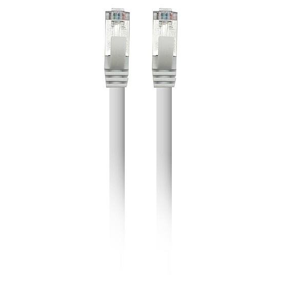 Câble RJ45 Textorm Câble RJ45 CAT 6 FTP (blanc) - 2 m - Autre vue