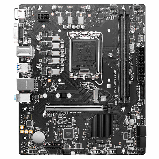 Carte mère MSI PRO H610M-E DDR4 - Autre vue