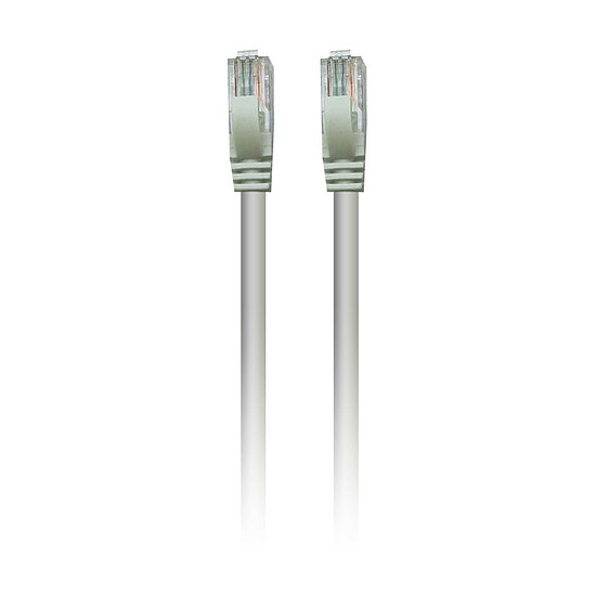 Câble RJ45 Textorm Câble RJ45 CAT 5E UTP (blanc) - 5 m - Autre vue