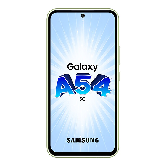 Smartphone reconditionné Samsung Galaxy A54 5G (Lime) - 128 Go · Reconditionné - Autre vue