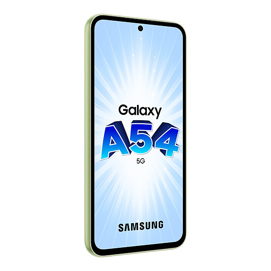 Smartphone reconditionné Samsung Galaxy A54 5G (Lime) - 128 Go · Reconditionné - Autre vue