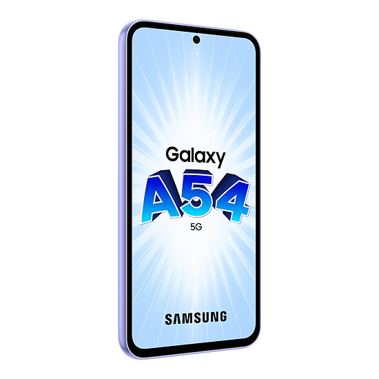 Smartphone reconditionné Samsung Galaxy A54 5G (Lavande) - 128 Go · Reconditionné - Autre vue