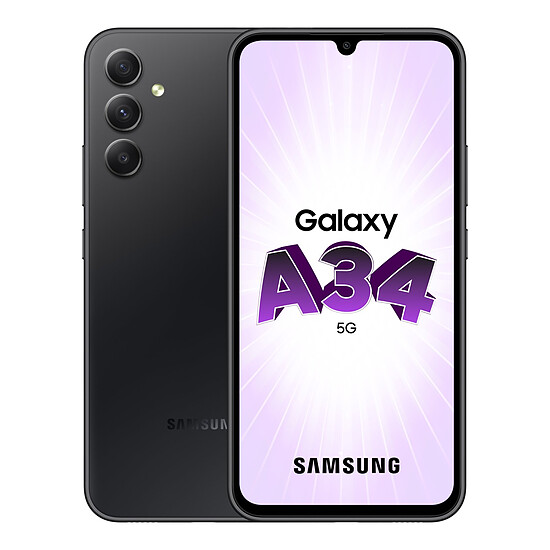 Smartphone Samsung Galaxy A34 5G (Graphite ) - 128 Go