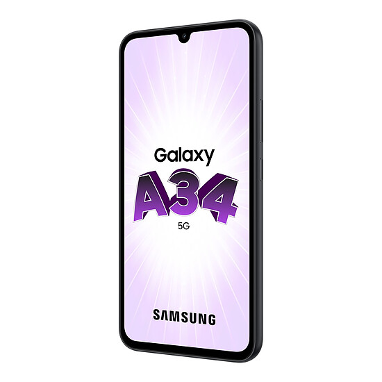 Smartphone reconditionné Samsung Galaxy A34 5G (Graphite ) - 128 Go · Reconditionné - Autre vue