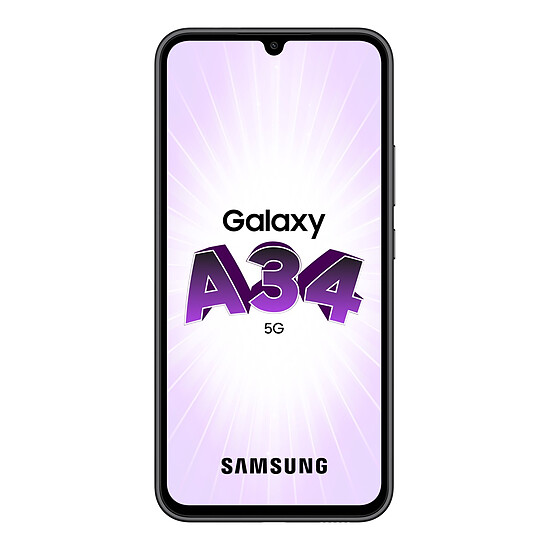 Smartphone reconditionné Samsung Galaxy A34 5G (Graphite ) - 128 Go · Reconditionné - Autre vue