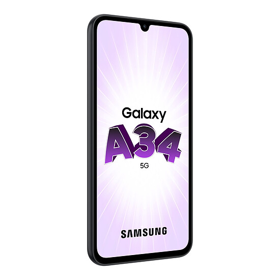 Smartphone reconditionné Samsung Galaxy A34 5G (Graphite ) - 128 Go · Reconditionné - Autre vue